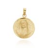 Joyeria Fina GVR | Medalla Redonda Virgen De Guadalupe Bustgr232