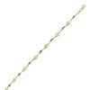 Joyeria Fina GVR | Pulsera Dama Suerte Oro 14K