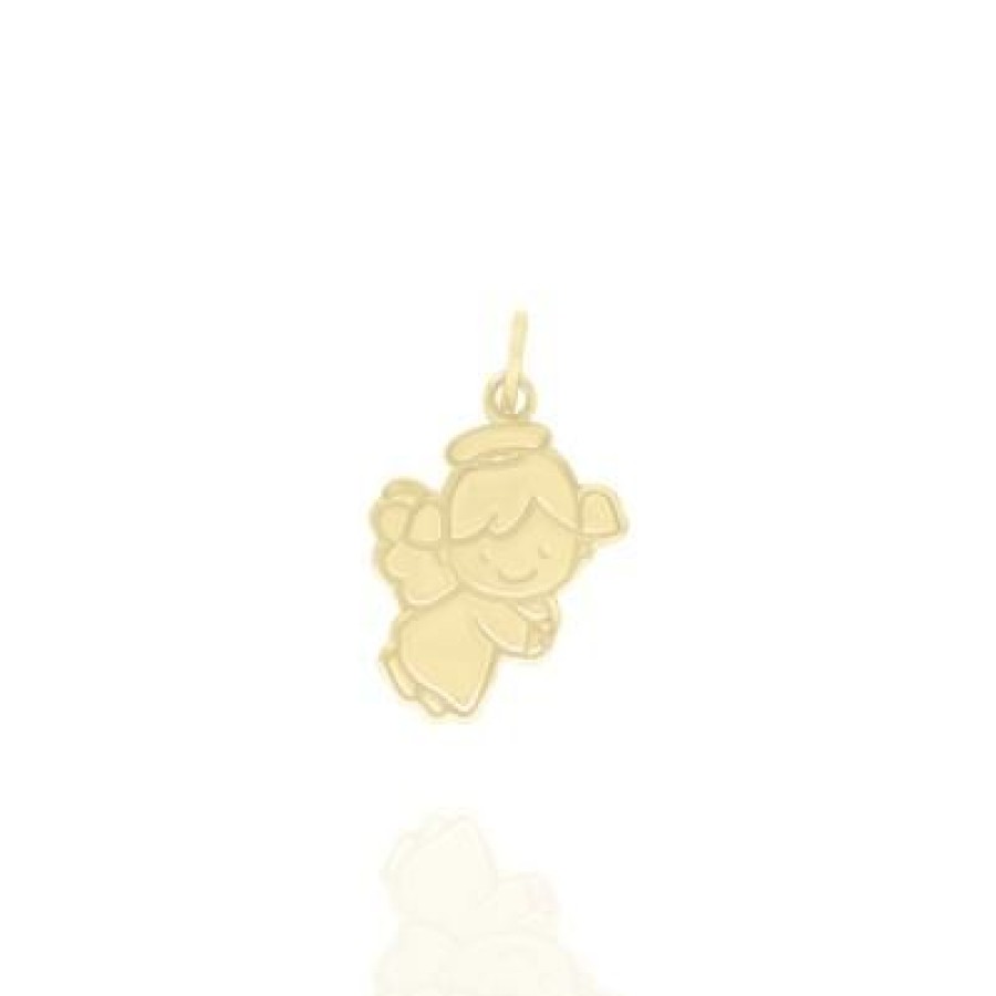 Joyeria Fina PERSONALIZADO | Dije Little Heaven Oro 14K Oro Amarillo