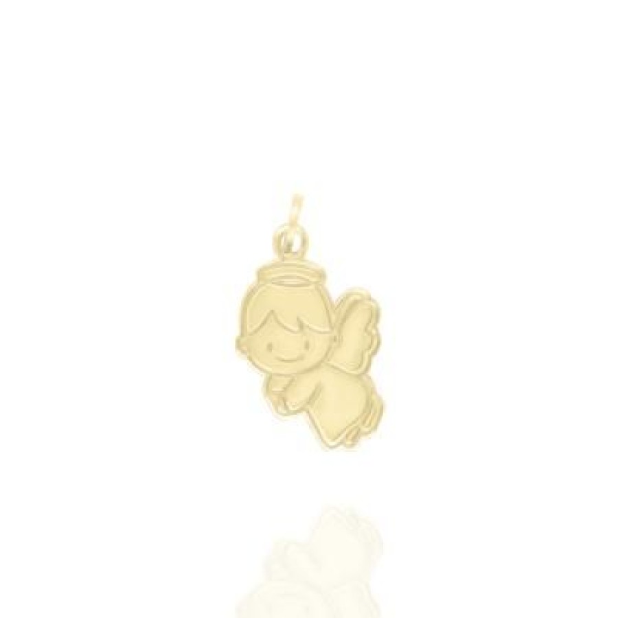 Joyeria Fina PERSONALIZADO | Dije Little Heaven Oro 14K Oro Amarillo