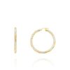 Joyeria Fina GVR | Arracadas Oro Florentino 14K