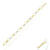 Joyeria Fina GVR | Pulsera Oro Bicolor 14K