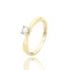 Joyeria Fina GVR | Anillo De Compromiso Miloro Oro 14K Con Bb72