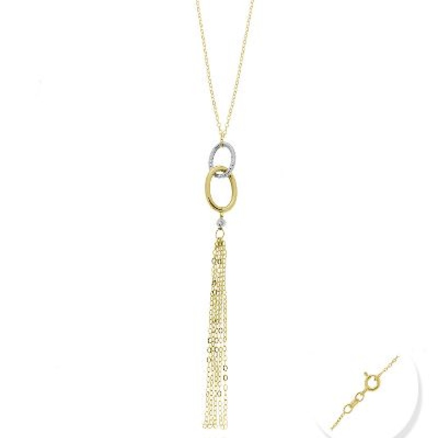 Joyeria Fina GVR | Gargantilla Oro Bicolor 14K