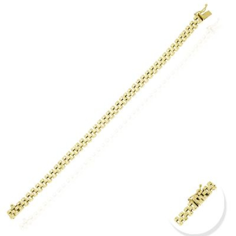 Joyeria Fina GVR | Pulsera Coleccion Real Oro 14K