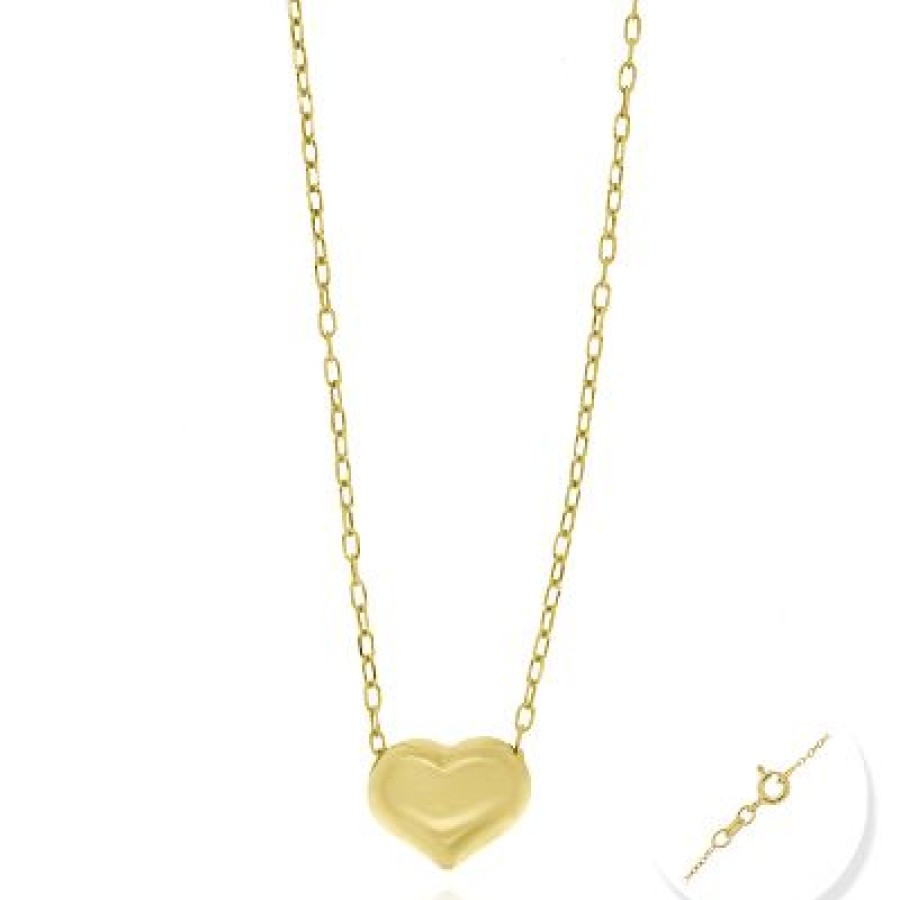 Joyeria Fina GVR | Cadena Con Dije Corazon Oro 14K