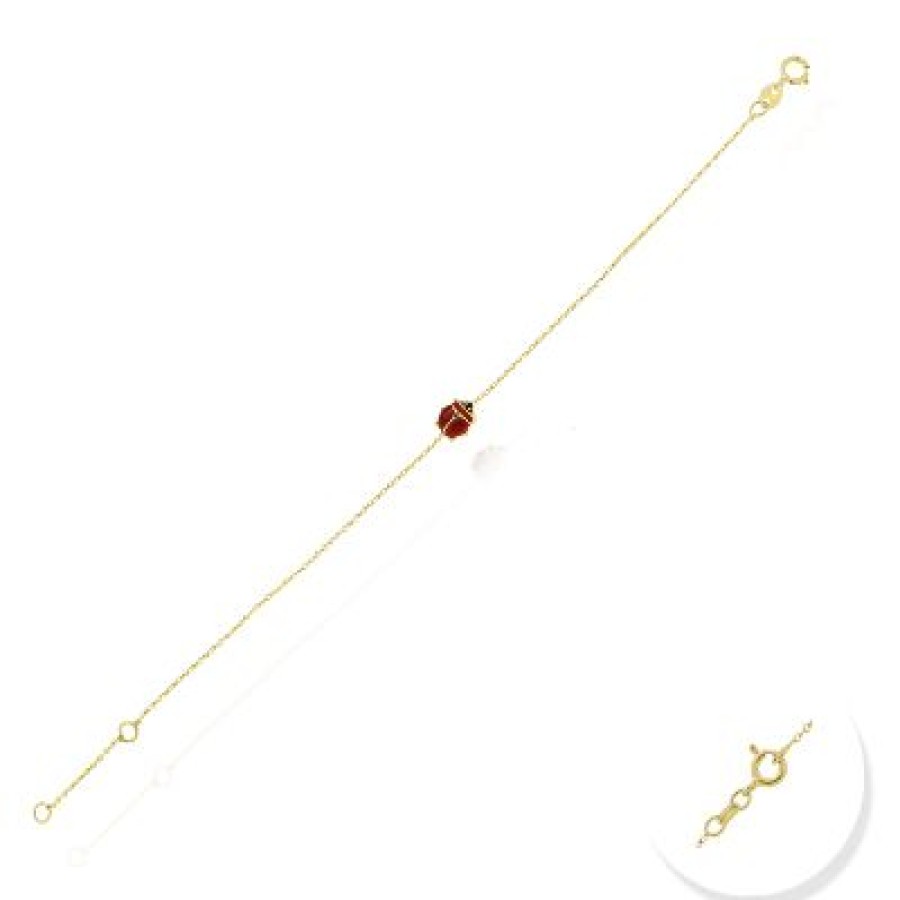 Joyeria Fina GVR | Pulsera Dama Catarina Oro 14K