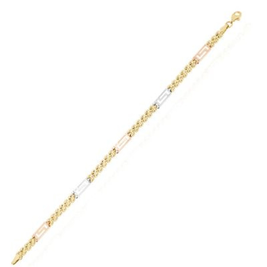 Joyeria Fina GVR | Pulsera Grecas Florentino Ar132