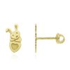 Joyeria Fina PEDIDO | Broqueles Conejo Oro 14K