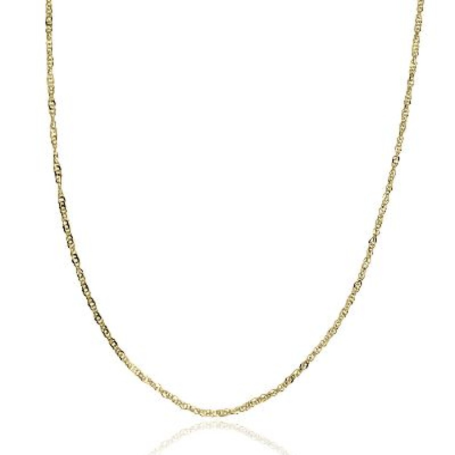 Joyeria Fina GVR | Cadena Singapur Oro 14K Oro Amarillo