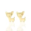 Joyeria Fina GVR | Aretes Chihuahua Oro 14K