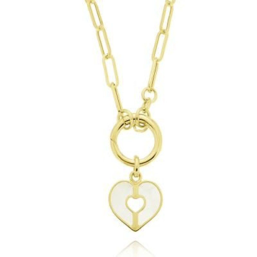 Joyeria Fina GVR | Gargantilla Corazon Oro Un2811