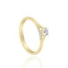 Joyeria Fina PEDIDO | Anillo De Compromiso Protea Bb232 Oro Amarillo