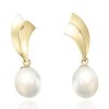 Joyeria Fina GVR | Aretes Oro 14K Con Perlas