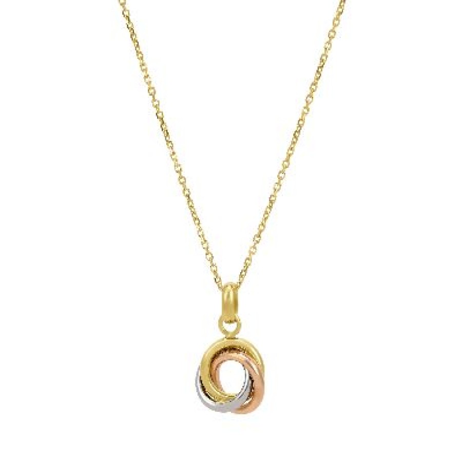 Joyeria Fina GVR | Dije Con Cadena Tres Oros 14K