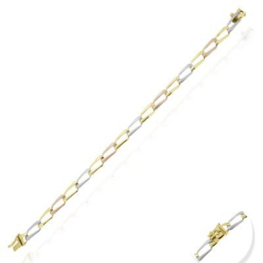 Joyeria Fina GVR | Pulasera Oro Florentino 14K