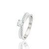 Joyeria Fina GVR | Anillo De Compromiso Amelie 1 Oro Blanco