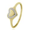 Joyeria Fina GVR | Anillo Oro Con Diamante Oro Amarillo