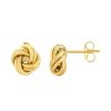 Joyeria Fina GVR | Aretes Love Knot Oro No2110