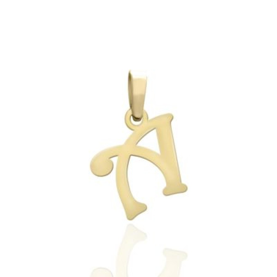 Joyeria Fina PEDIDO | Inicial Kaisi Oro 14K Oro Amarillo