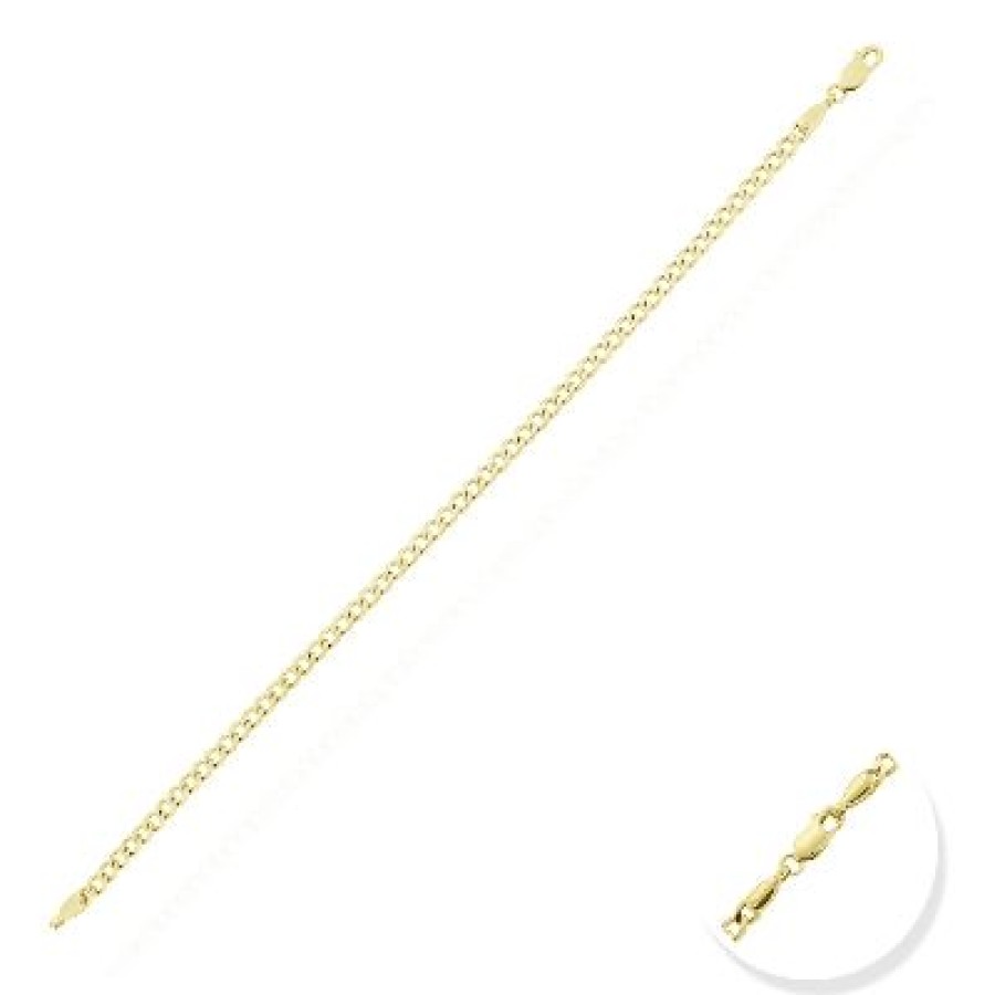 Joyeria Fina GVR | Pulsera Caballero Oro 14K