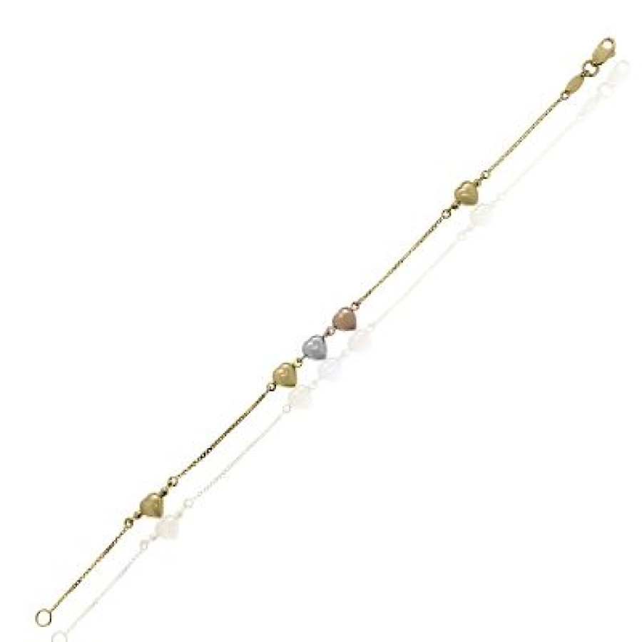 Joyeria Fina GVR | Pulsera Dama Oro Florentino 14K