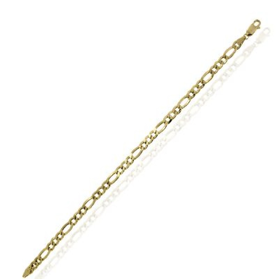 Joyeria Fina GVR | Pulsera Caballero Figaro Oro 14K Vento