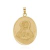 Joyeria Fina GVR | Medalla Oval Sagrado Corazon Gr132