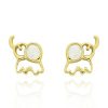 Joyeria Fina GVR | Aretes Oro 14K Con Mp