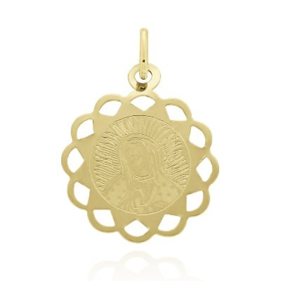 Joyeria Fina GVR | Medalla Virgen Oro 14K