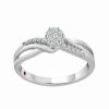 Joyeria Fina GVR | Anillo De Compromiso Con Oro Blanco