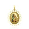 Joyeria Fina GVR | Medalla Virgen Oro 14K Al611