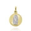 Joyeria Fina GVR | Medalla Virge De Guadalupe Oro Bicolor 1