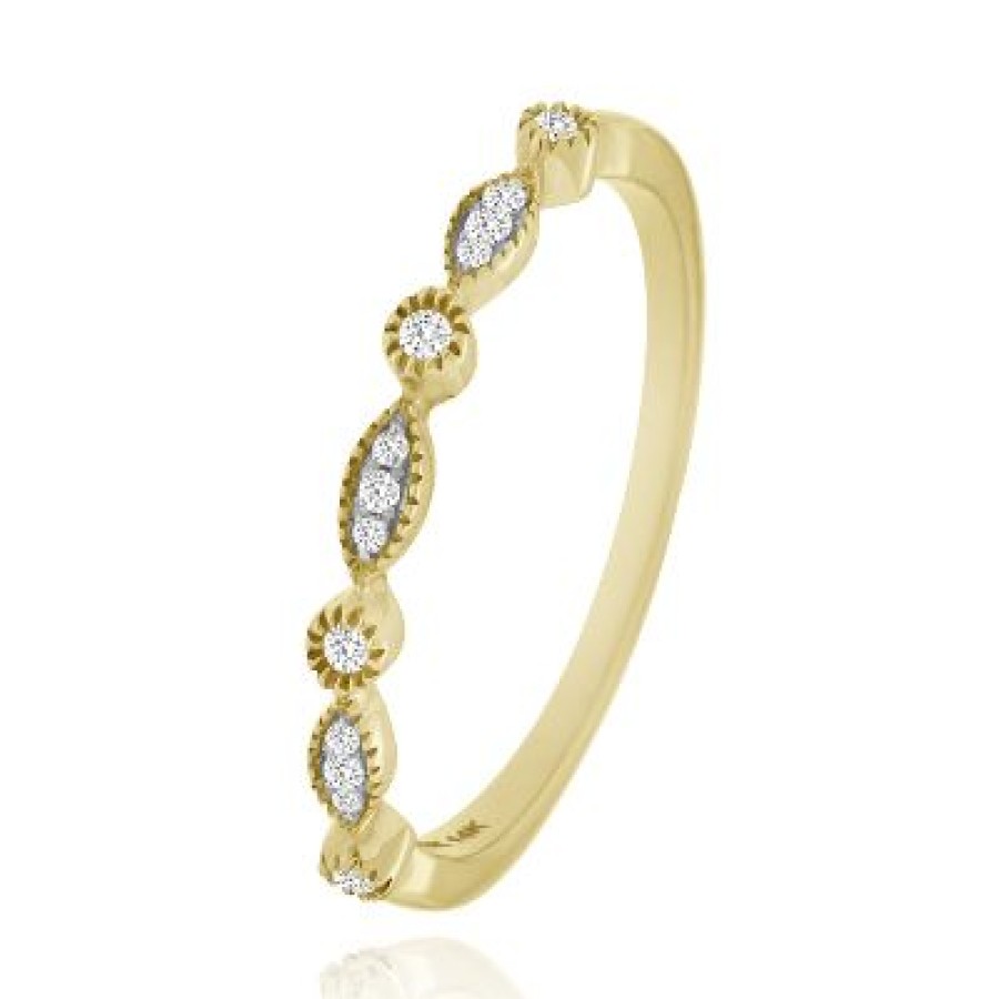 Joyeria Fina GVR | Anillo Oro 14K Con Dte