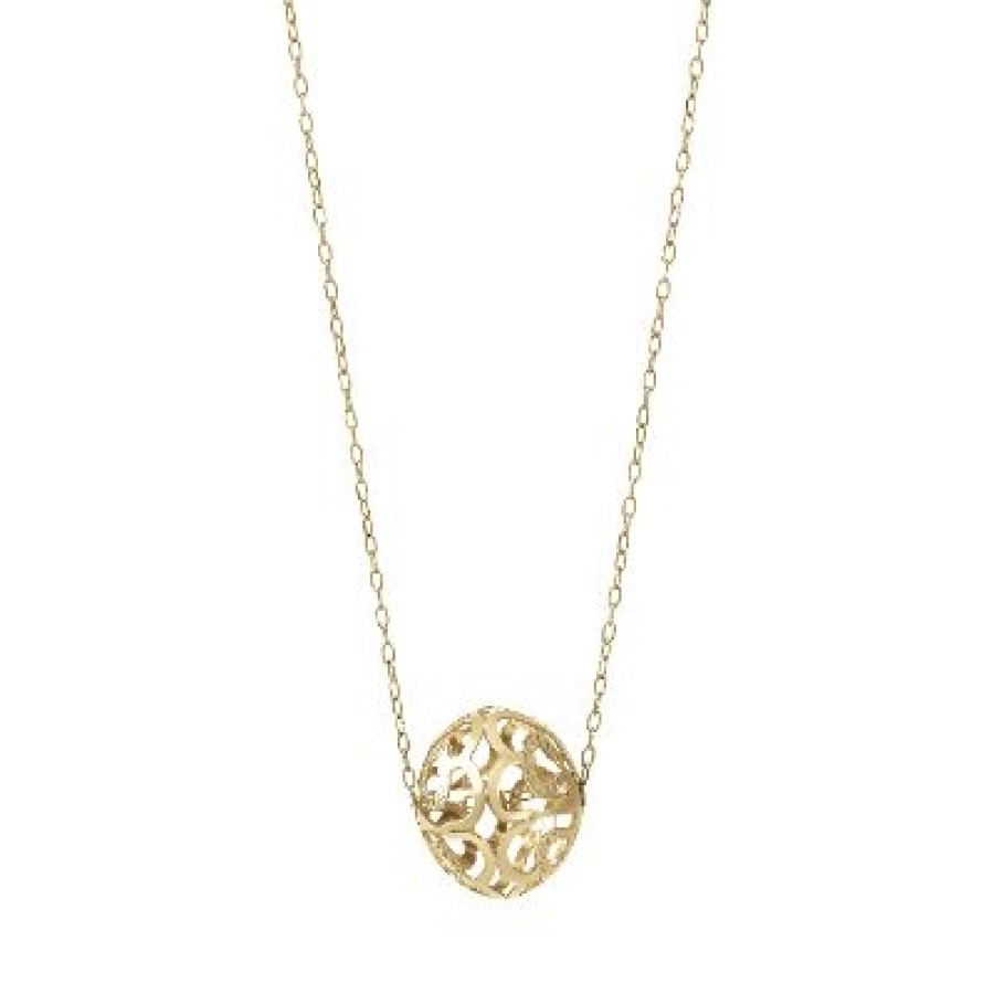 Joyeria Fina GVR | Dije Con Cadena Boule Oro 14K