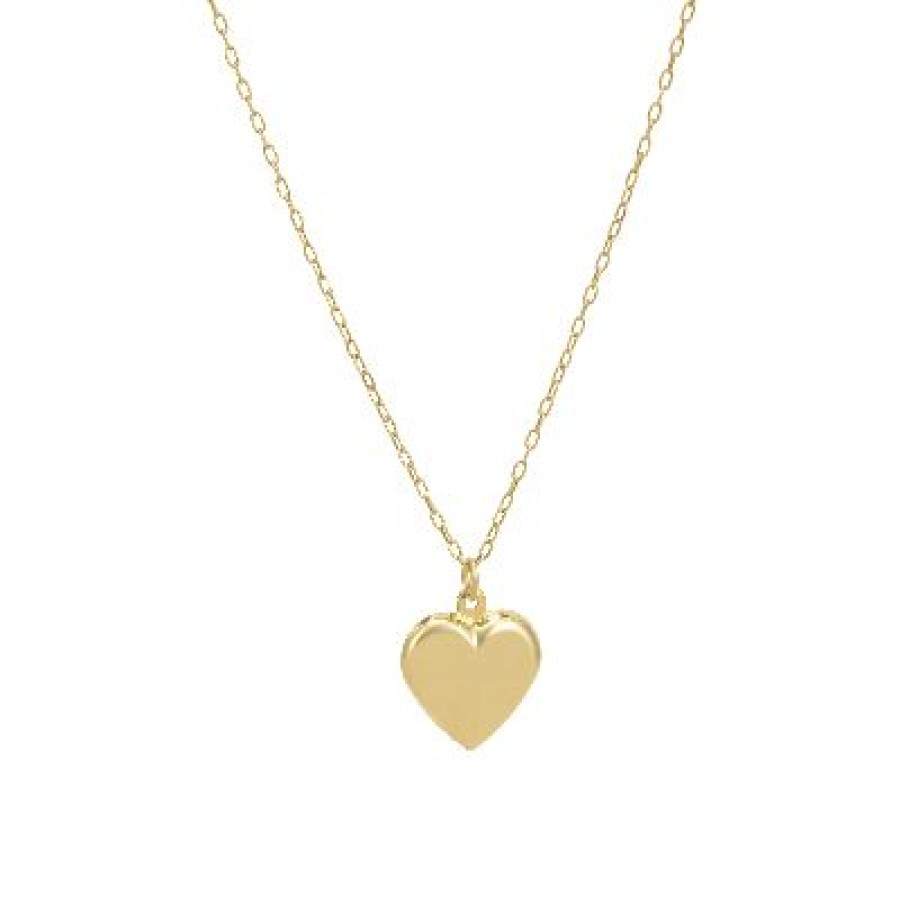 Joyeria Fina GVR | Cadena Con Dije Corazon Oro 14K