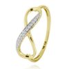 Joyeria Fina GVR | Anillo Dama Oa 14K Con 5 Pts De Diamante