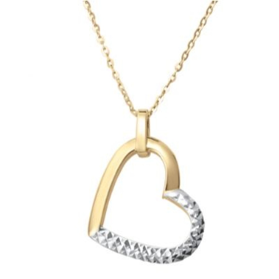 Joyeria Fina GVR | Cadena Con Dije Corazon Oro 14K