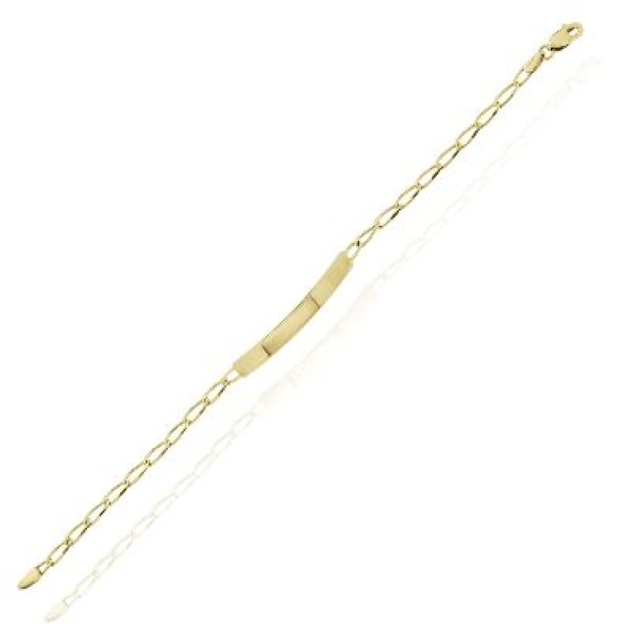 Joyeria Fina GVR | Esclava Nino Oro 14K 16 Cm