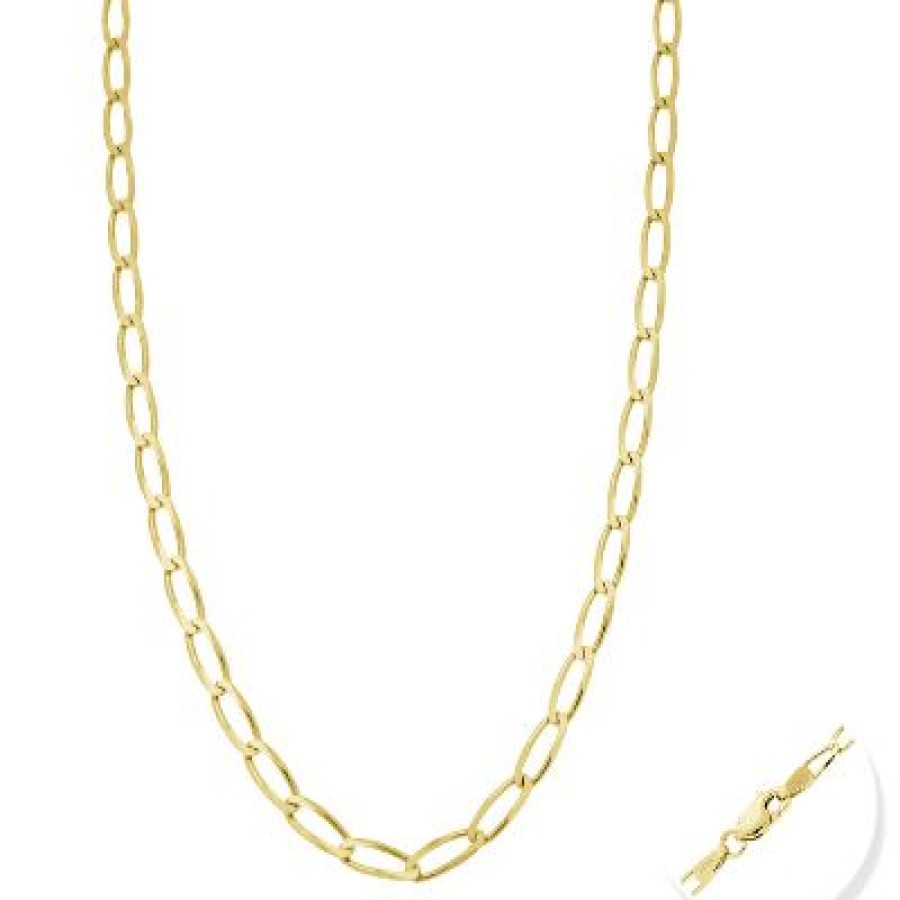 Joyeria Fina GVR | Cadena Caballero Oro 14K Oro Amarillo