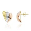 Joyeria Fina GVR | Aretes Oro Florentino Ra112