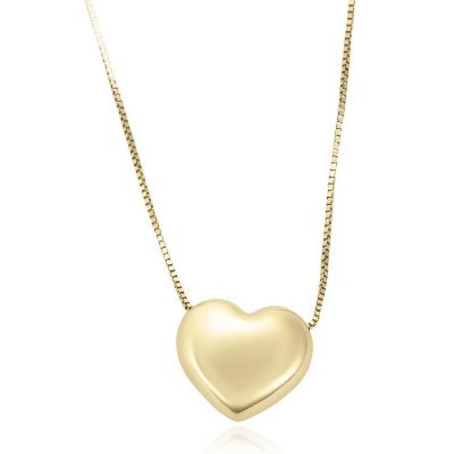 Joyeria Fina GVR | Dije Corazon Oro Con Caden