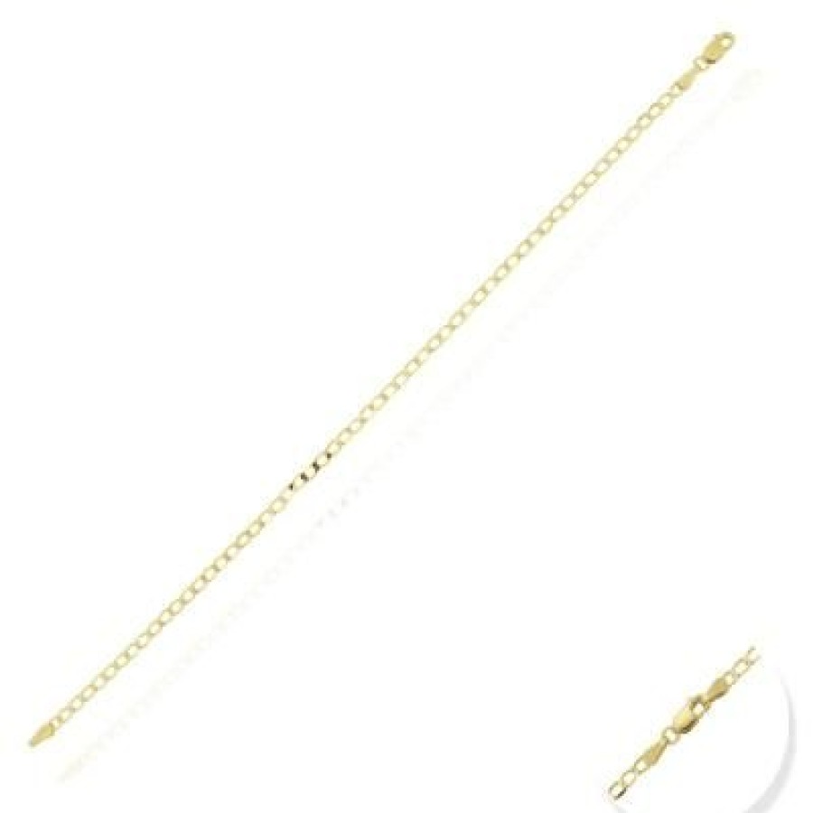 Joyeria Fina GVR | Pulsera Oro 14K 19 Cm