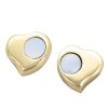 Joyeria Fina GVR | Broqueles Corazon Oro 14K Con