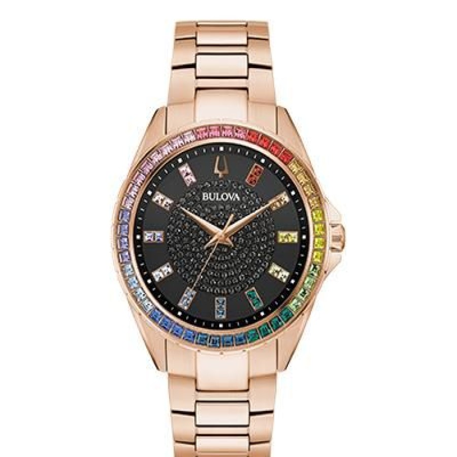 Relojes Bulova | Reloj Bulova Cristales Phantom "Rainbow" 97A180