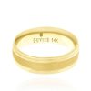 Joyeria Fina PEDIDO | Argolla Guvier Oro 14K 6Mm 4 Oro Amarillo