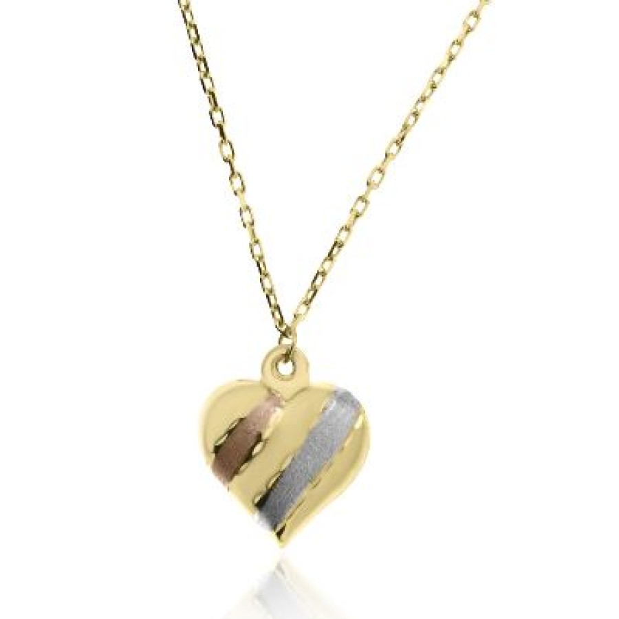 Joyeria Fina GVR | Cadena Con Dije Corazon Oro 14K