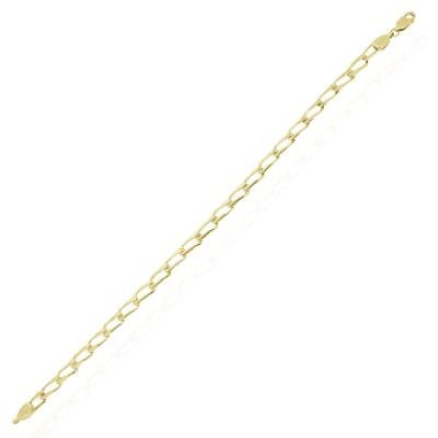 Joyeria Fina GVR | Pulsera Tejido Inglesa Oro 14K 4Mm