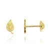 Joyeria Fina GVR | Broqueles Hoja Oro 14K