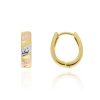 Joyeria Fina GVR | Huggies Oro Florentino 14K